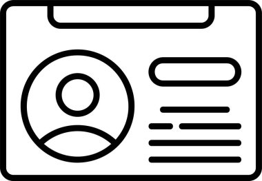 kamera fotoğraf simgesi ana hat biçiminde