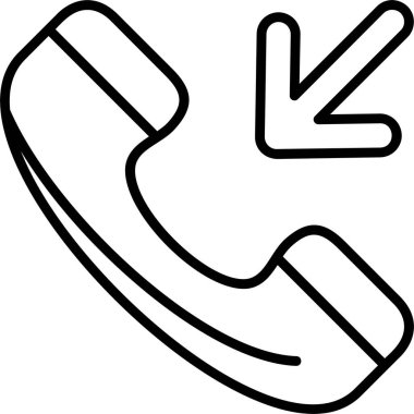 telefon arama iletişim simgesi