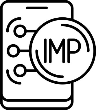 Man Pound ikon vektör illüstrasyonu adası