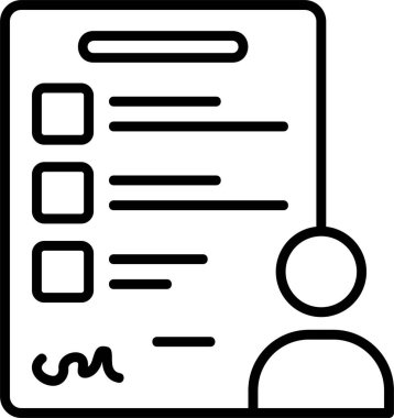  İş Fuarı Web simgesi basit illüstrasyon