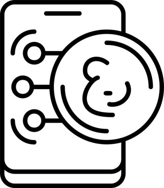 Umman Riyal para birimi simgesi, vektör illüstrasyonu