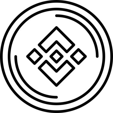 Bir yıldız simgesinin vektör illüstrasyonu