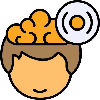 Çizgi filmdeki şapkalı bir adamın vektör çizimi