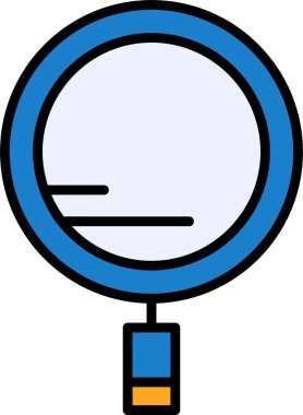 arama web simgesi basit illüstrasyon 