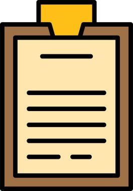 Pano web simgesi basit illüstrasyon 