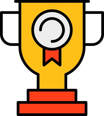 Ganimet web simgesi basit illüstrasyon 