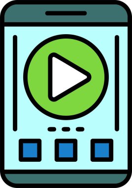 Play web icon simple illustration