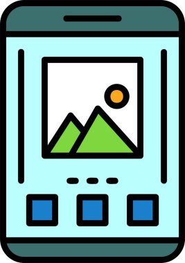 Web simgesi, vektör illüstrasyonu basit tasarım