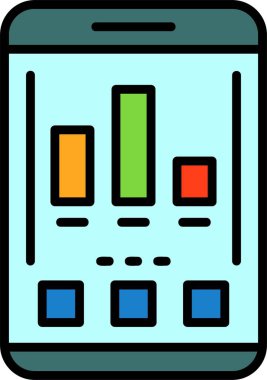 grafik simgesi, vektör illüstrasyonu basit tasarım