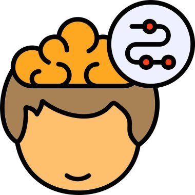 Tatlı bir çizgi film adamının vektör çizimi