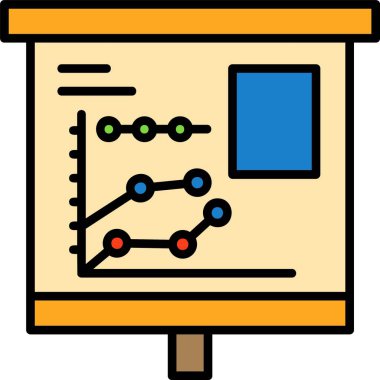 grafik simgesi, vektör illüstrasyonu basit tasarım