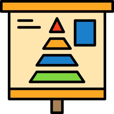 grafik simgesi, vektör illüstrasyonu basit tasarım