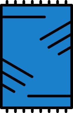 zarf e- posta simgesi renk ana hatları vektörü