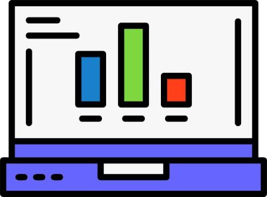 grafik simgesi, vektör illüstrasyonu basit tasarım