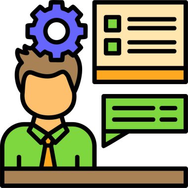 seo modern simgesinin vektör illüstrasyonu