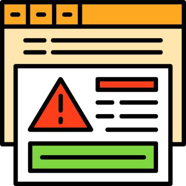 404 hata veri simgesi, vektör illüstrasyonu 