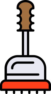 Çizgi film simgesinin vektör çizimi