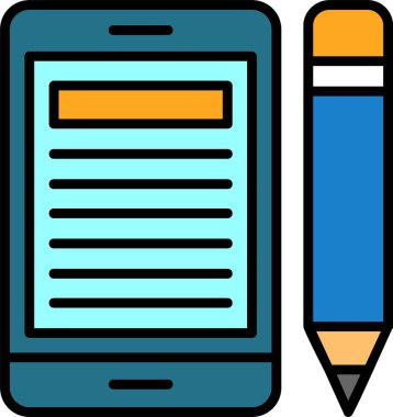 günlük web simgesi basit illüstrasyon