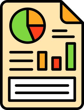 Basit illüstrasyon web simgesini raporla