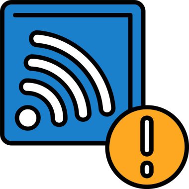 Ağ simgesi vektör illüstrasyonu