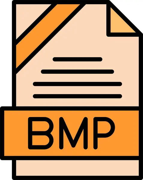 BMP dosya biçimi, web simgesi, vektör illüstrasyonu