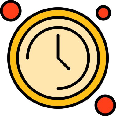 Histroy Düğme Web simgesi vektör çizimi