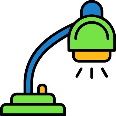 Lamba web simgesi vektör illüstrasyonu okunuyor