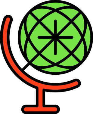 dünya web simgesi vektör illüstrasyonuName