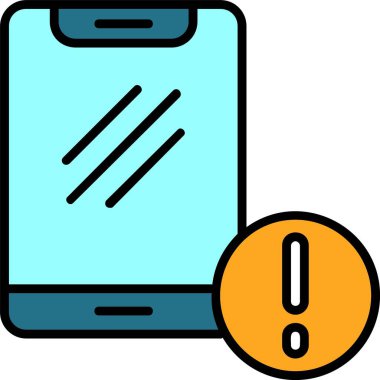 telefon web simgesi, vektör çizim