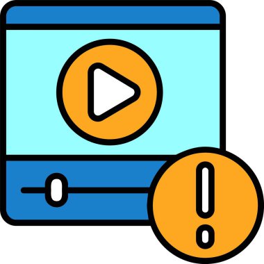 Play web icon simple illustration