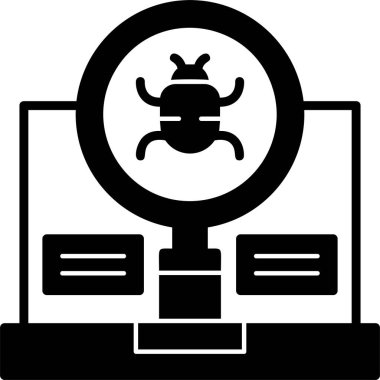 Basit illüstrasyon Hatası web simgesini ara 