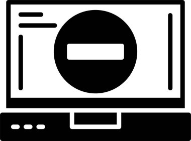 Web simgesi vektör resimlemesini sil 