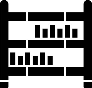 Kitaplık web simgesi vektör illüstrasyonuName 