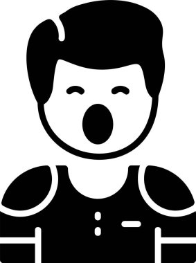 Vahşilik. Web simgesi basit vektör illüstrasyonu