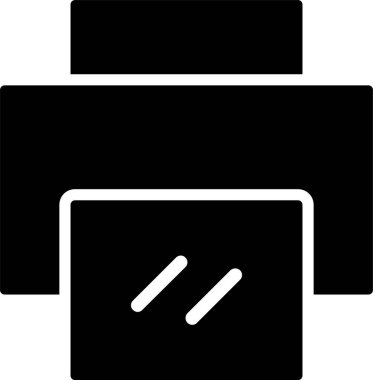 Basit illüstrasyon web simgesini yazdır