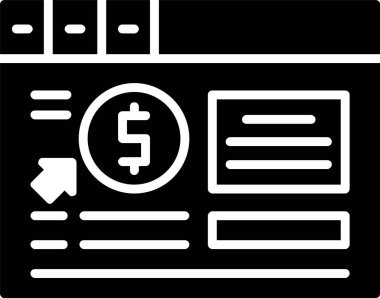 PPC web simgesi, basit illüstrasyon