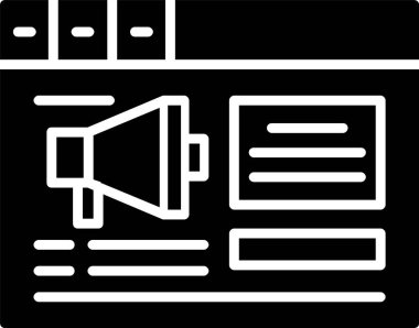 seo modern simgesinin vektör illüstrasyonu