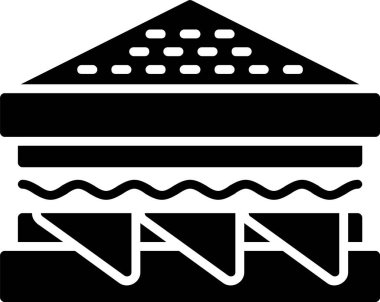 Sandviç Ağı vektör illüstrasyonu