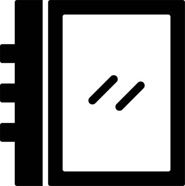 dizüstü bilgisayar web simgesi basit illüstrasyon 