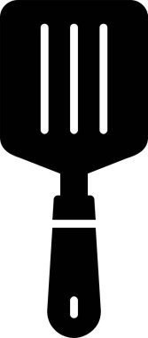 Spatula web simgesi vektör çizimi