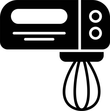 Karıştırıcı web simgesi vektör illüstrasyonu