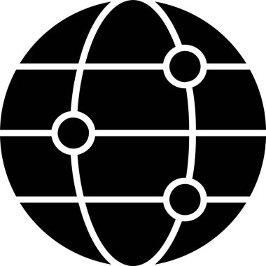 dünya web simgesi vektör illüstrasyonuName