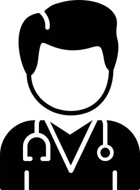 Doktor Web simgesi vektör illüstrasyonu