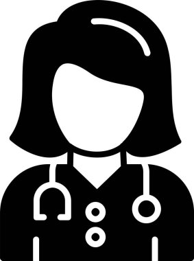 Doktor Web simgesi vektör illüstrasyonu