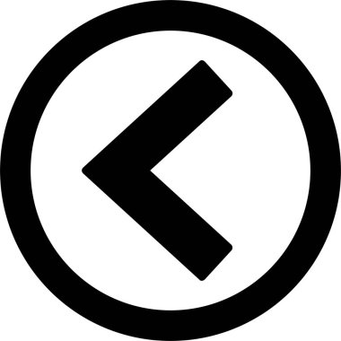 Sembol Tersine Ağ simgesi Basit illüstrasyon