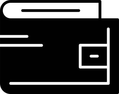 cüzdan web simgesi basit illüstrasyon
