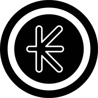  Lao Kip simge vektör çizimi