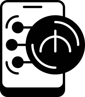 Azerbaycan Manat ikon vektör çizimi