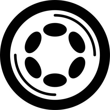  Polkadot. Web simgesi vektör illüstrasyonu 