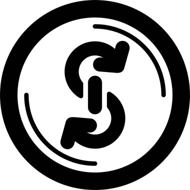 Özlem finans web simgesi basit illüstrasyon 